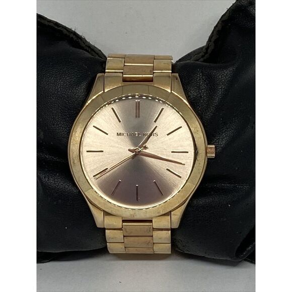 Michael Kors Runway MK3197 Womens Stainless Steel Analog Dial Quartz Watch UC598 - Picture 3 of 12